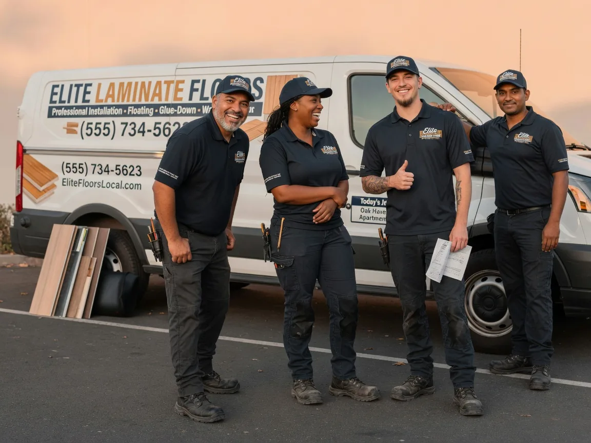 Laminate flooring installation company in Bellevue, IA